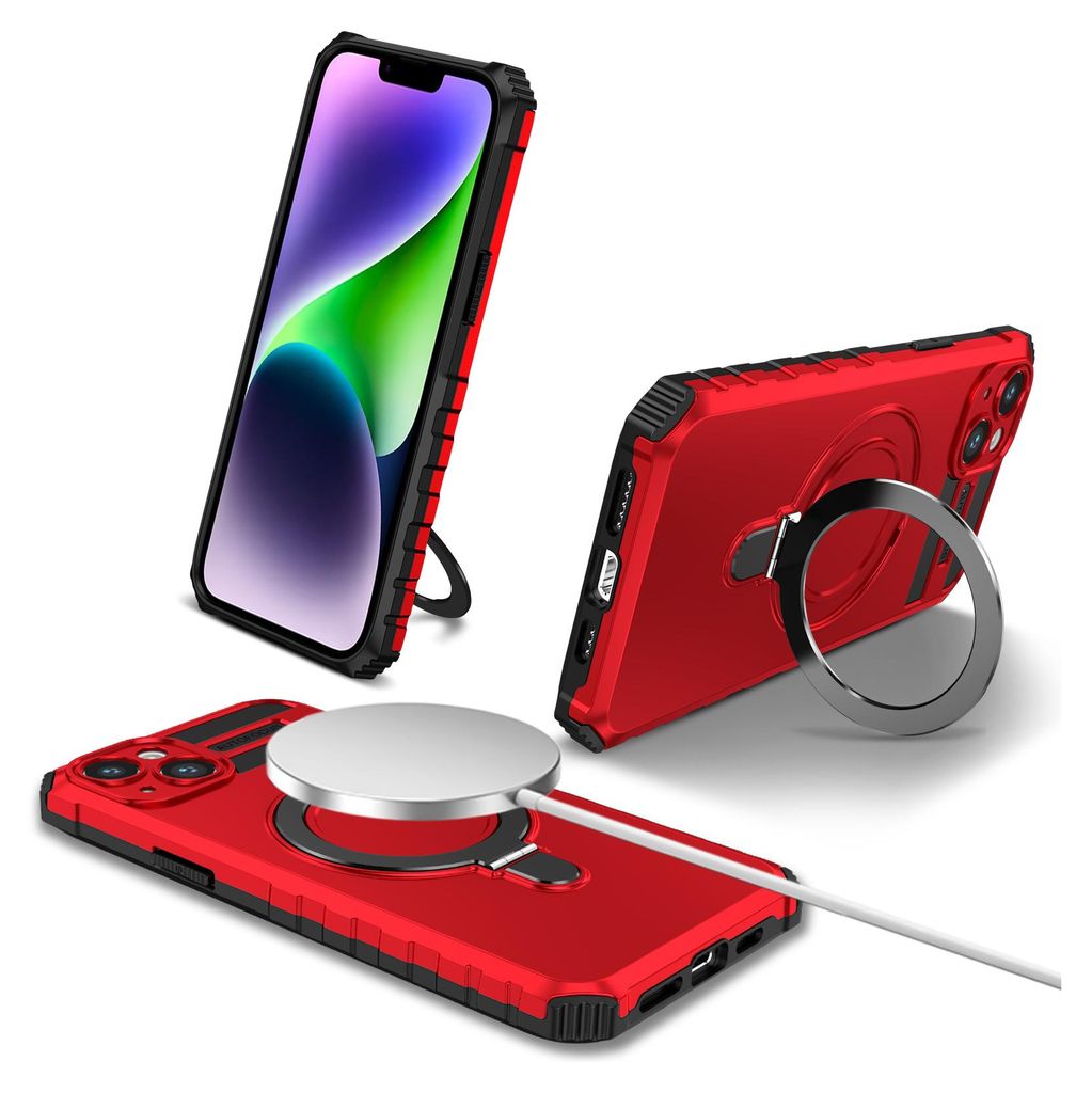 Pouzdro pro iPhone 15 Plus magnetické s MagSafe, držák Obrázek produktu 