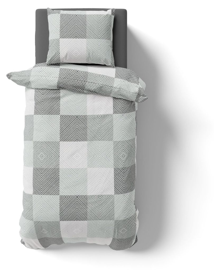 2-tlg Renforcé Design Bettwäsche 135x200 + 80x80 cm Produktbild 