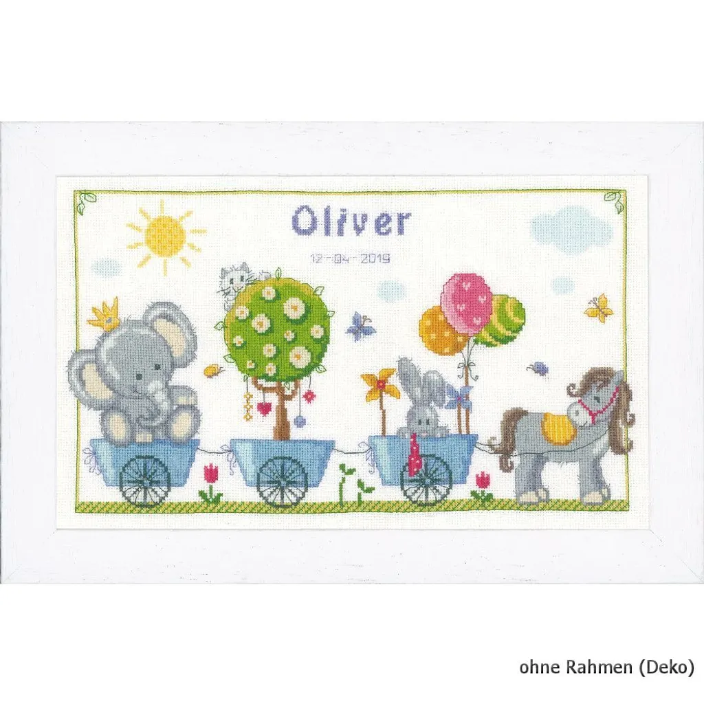 Apprendre la Broderie Facilement : Kit Vervaco Joyeux Amis les Animaux