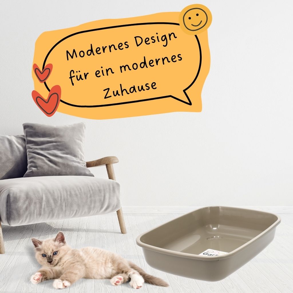 GarPet Katzenklo in 5 Größen Katzentoilette ohne Deckel Produktbild 7
