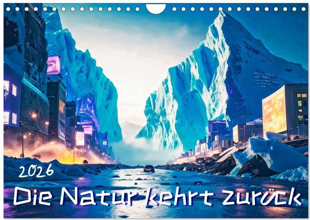 Die Natur kehrt zurück (Wandkalender 2026 DIN A4 quer), CALVENDO Monatskalender