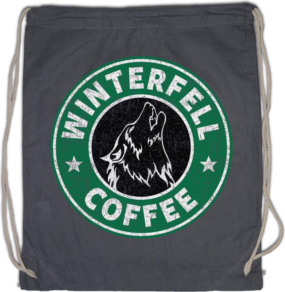 Urban Backwoods Winterfell Coffee, Turnbeutel, Farbe: Grau