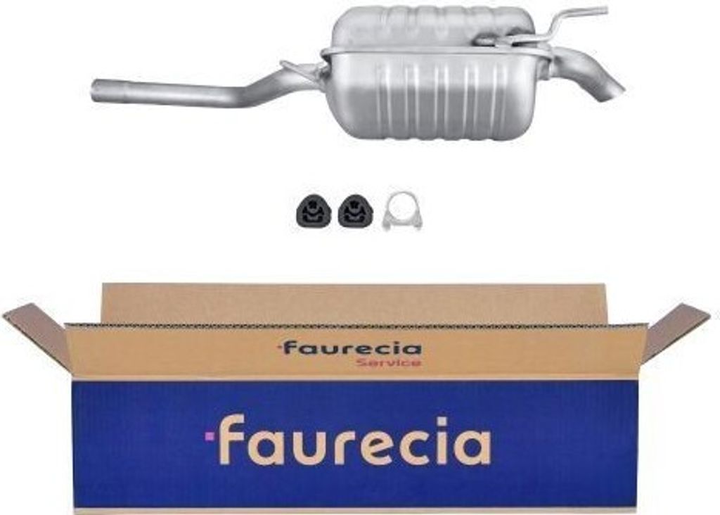 HELLA 8LD 366 033-281 - OE 2024900115 Endschalldämpfer für C-Klasse (W202), C-Klasse (S202)