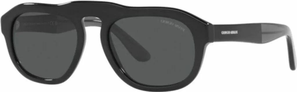 Lunettes de soleil de luxe Armani AR8173 monture rectangulaire 52mm