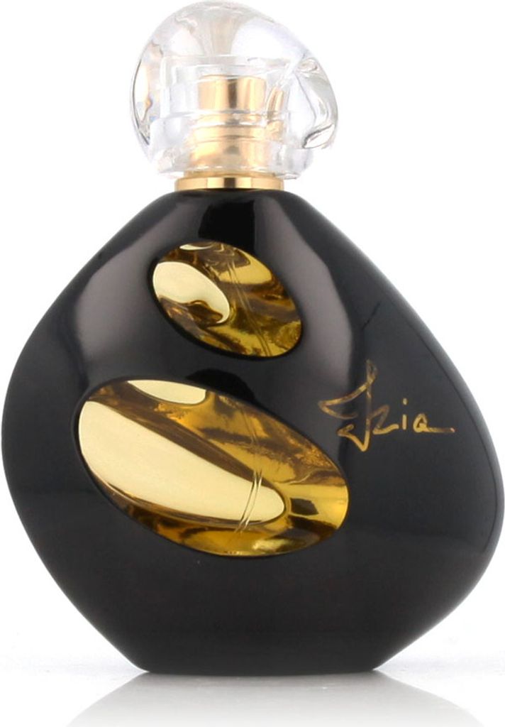 A perfume bottle on a white background.