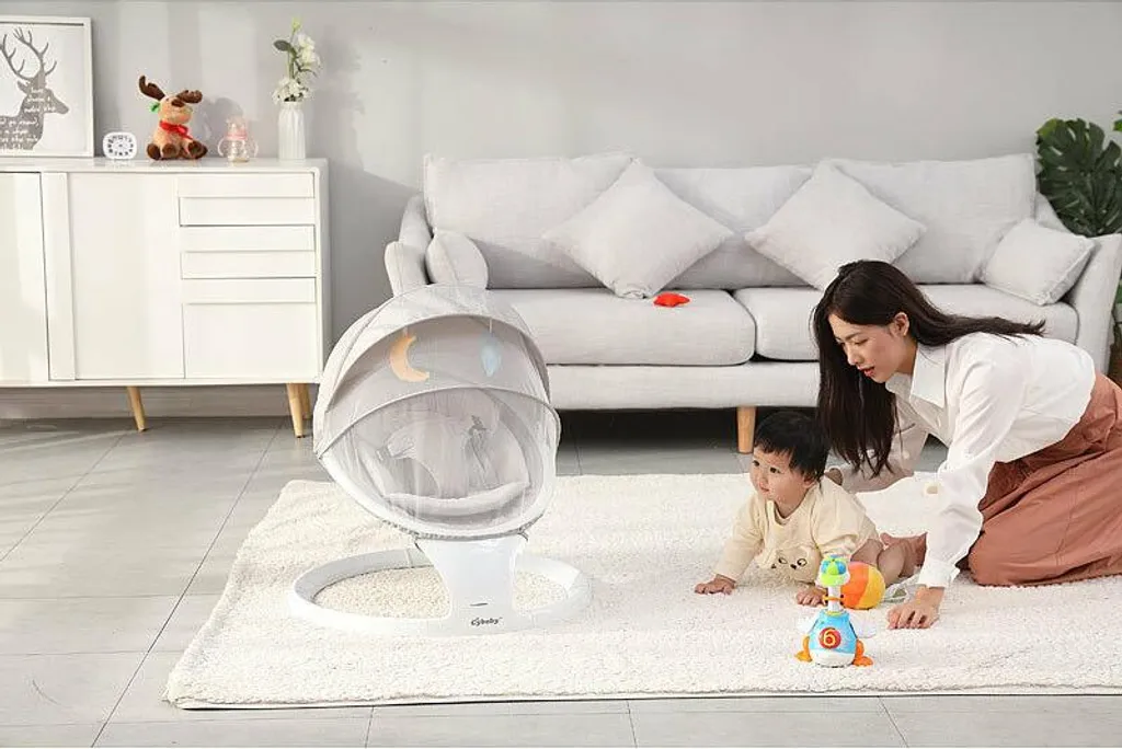 Balancelle bébé BW-10.app : la solution contre les pleurs et reflux