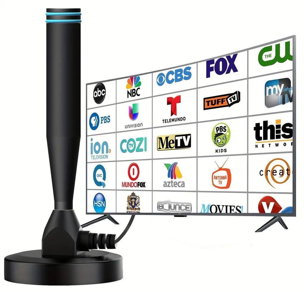 Antenne numérique compacte 5m câble 1,5C-2V haute définition DVB-T2 - 2
