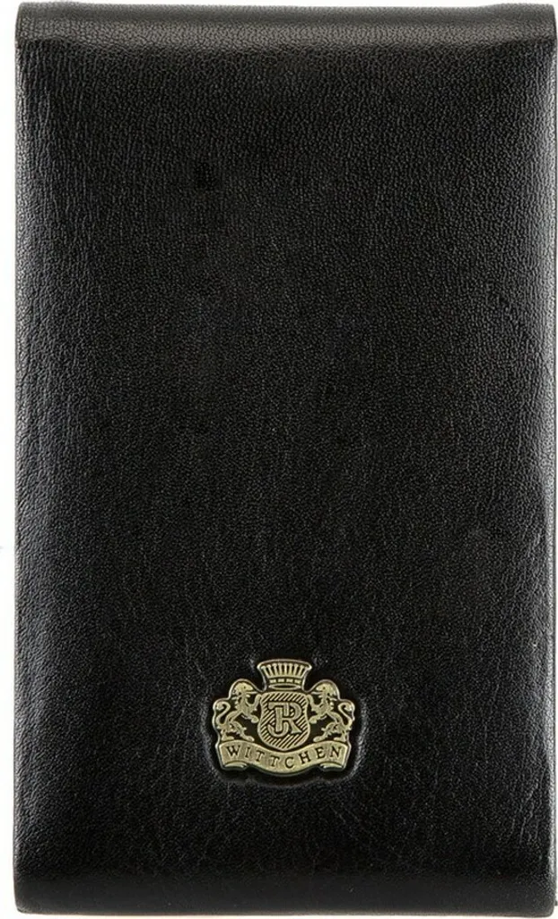 Porte-cartes de visite Arizona professionnel format poche 11x7cm noir
