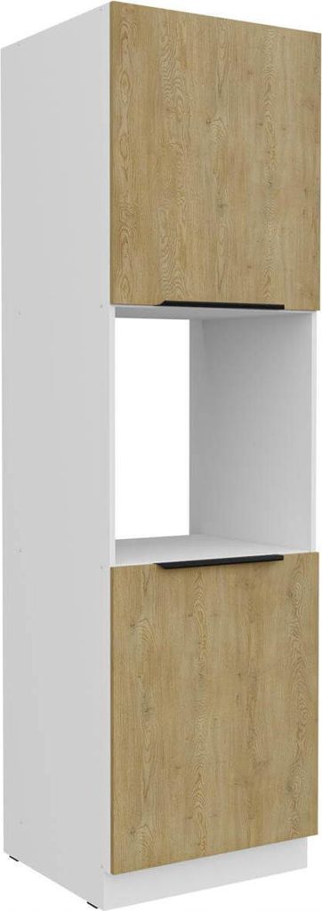 Backofenumbauschrank Cremona weiß 60 DP-210 2F
