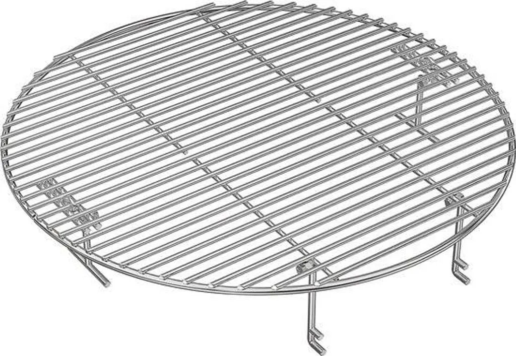 Grille de cuisson inox universelle 44,5 cm - Idéale pour barbecue Kamado
