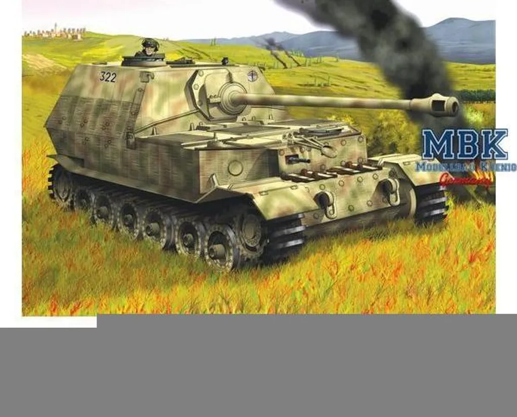 Dragon 7253 Sd.Kfz.184 Elefant Chasseur de Chars Maquette 1/72 Militaire