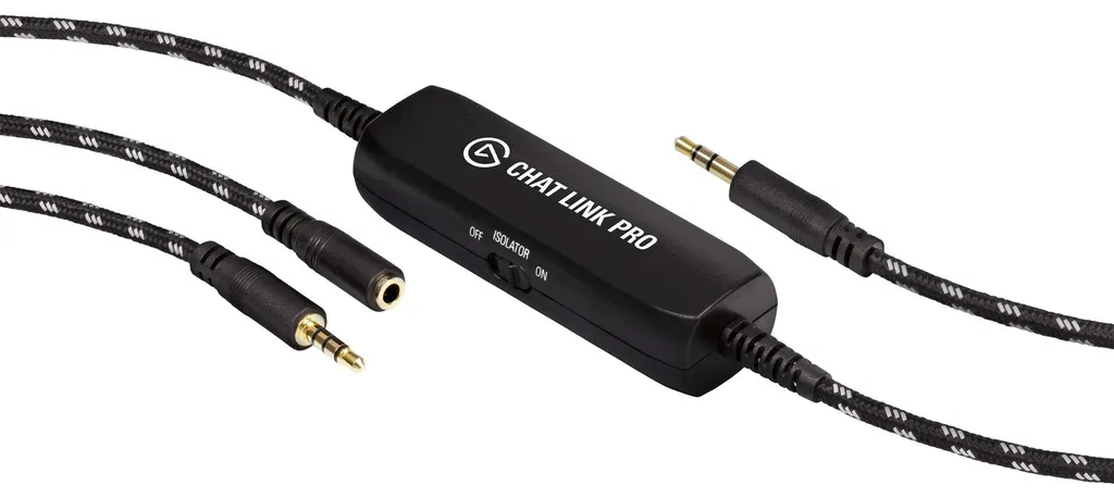 Câble audio de stream Elgato Chat Link Pro pour PS5 et Xbox