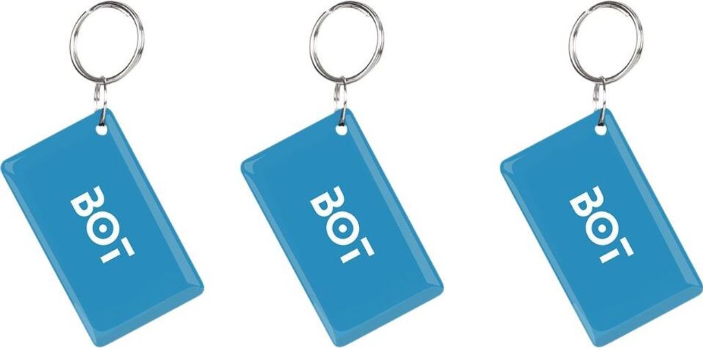 3 pièces BOT puce d'accès RFID sans contact, 13,56MHz Image du produit 