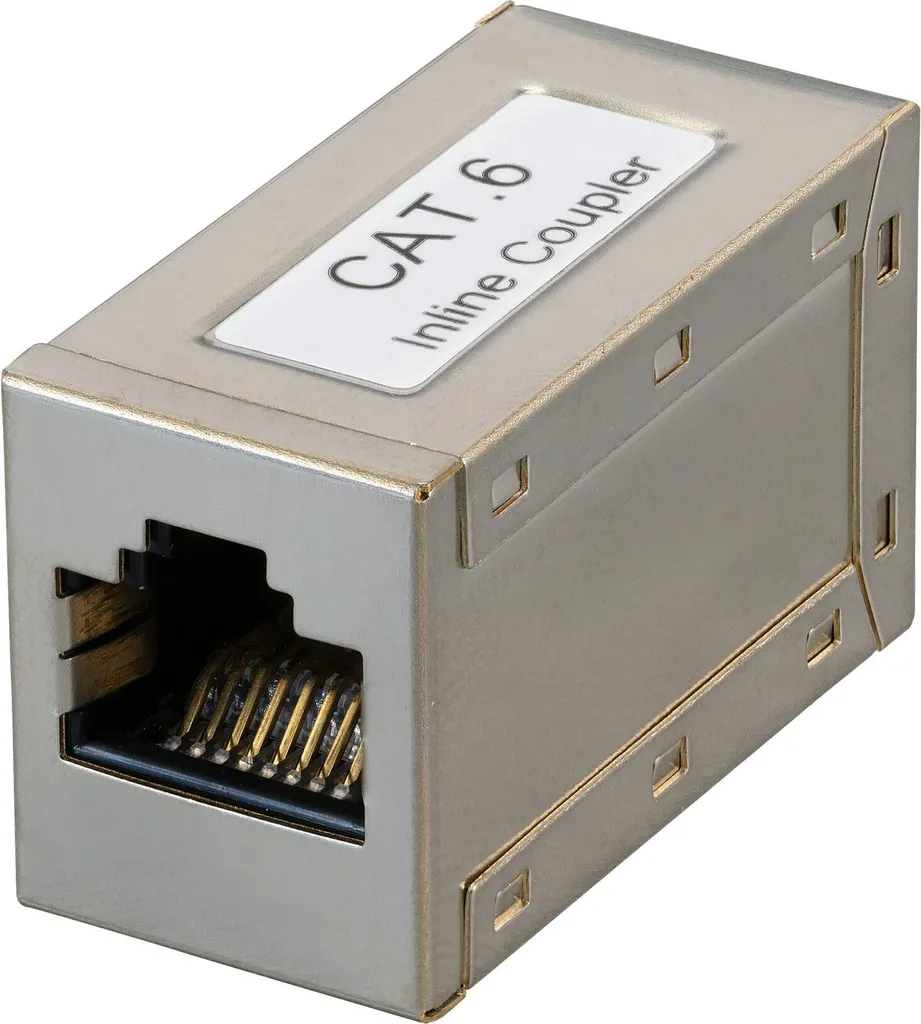 EFB 37489.1 Adattatore RJ45 Femmina-Femmina Cat.6 STP Metallo