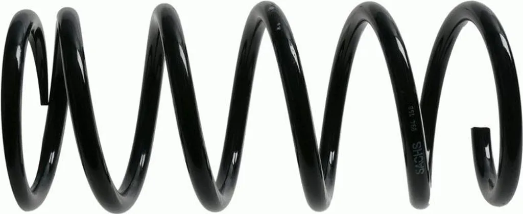 Ressort de suspension SACHS 994 159 robuste avec protection anticorrosion