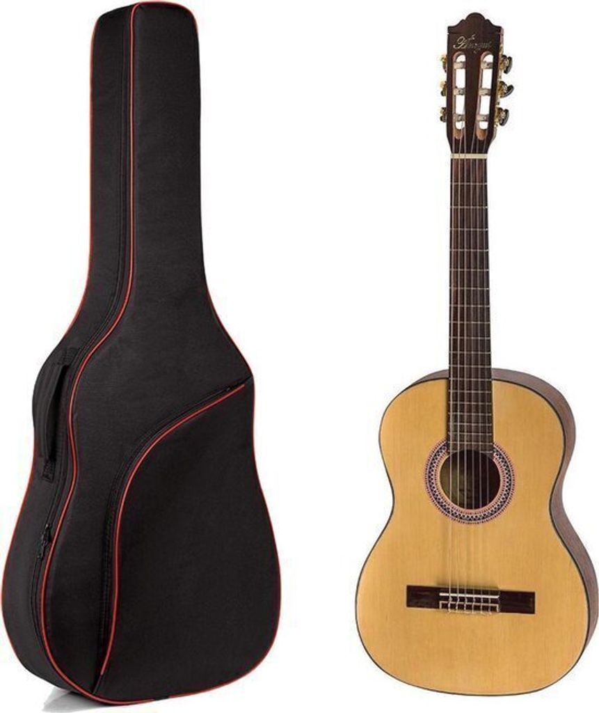 Áengus Gitaartas für 3/4 klassische Gitarre (Kindergröße) mit 8 mm Futter - 36 Zoll