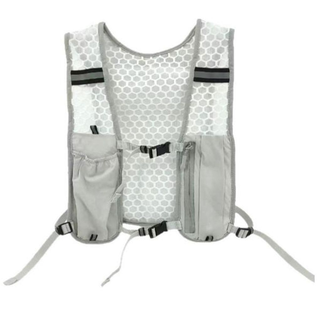 Trinkweste – Outdoor Laufweste für Damen und Herren – verstellbare leichte Running Hydration Weste – wasserdichtes Nylon & atmungsaktives Mesh