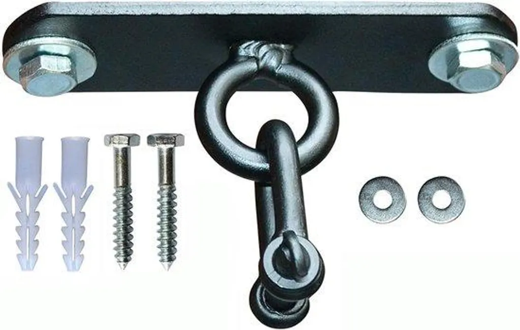 Crochets robustes en acier noir pour MMA avec protection de poignet pro