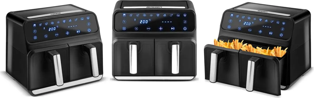 Recensione Berdsen BD-653: Friggitrice Aria Calda 1700W Doppia Area - 23
