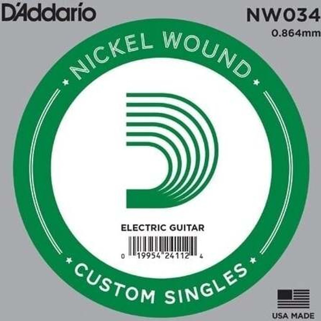 D'Addario NW034, Gitarre, Stahl, Elektro, 1 Stück(e)