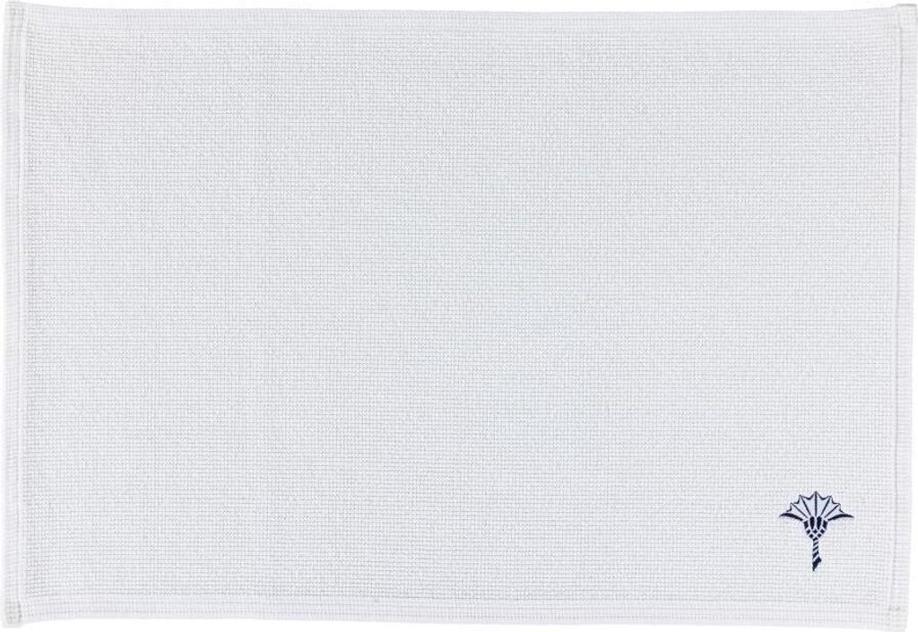 JOOP! Badteppich CORNFLOWER SINGLE Farbe weiß Größe 50x70cm AL