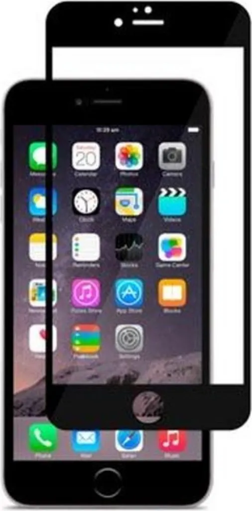 Protection écran iVisor XT Moshi Noir pour iPhone 6S Plus et 6 Plus