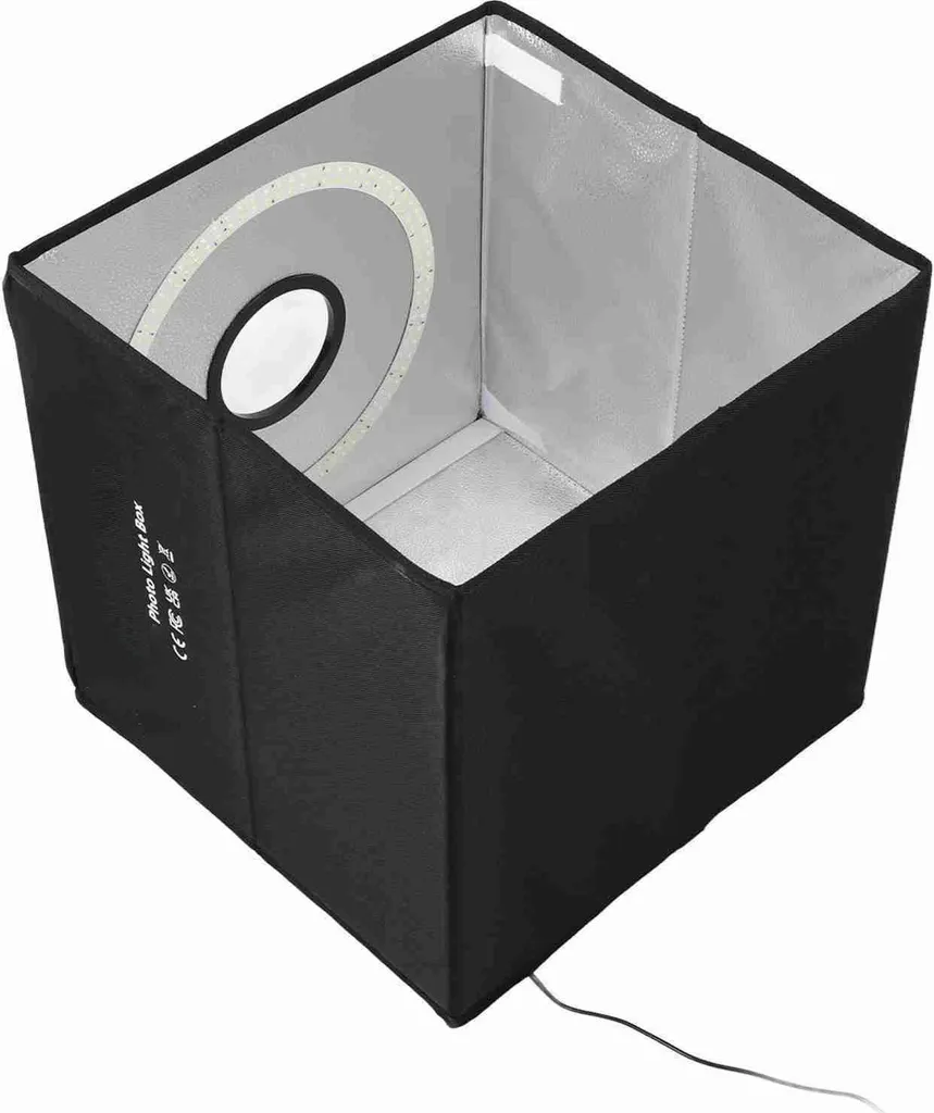 Studio Photo Portable pour Objets avec Éclairage LED Variable 40 cm - 8