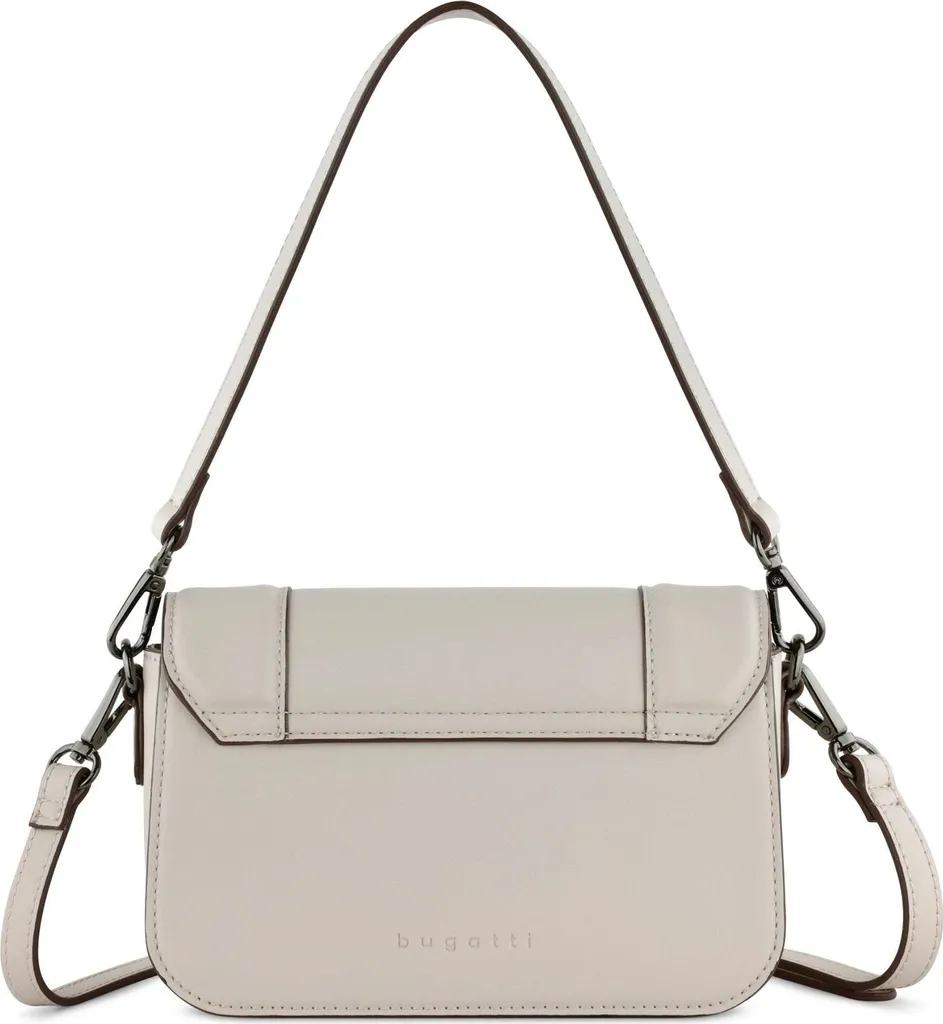 Borsa Bugatti Zita Beige - Tracolla Donna in Eco-Pelle di Qualità - 4