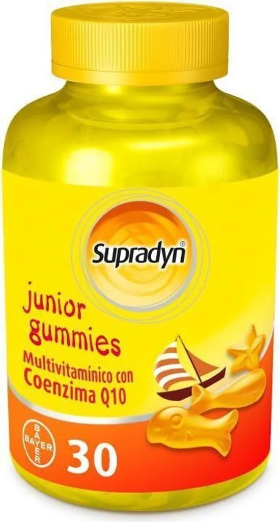 Supradyn Junior Gummies con Omega-3 e Vitamine | 30 Pezzi Bayer