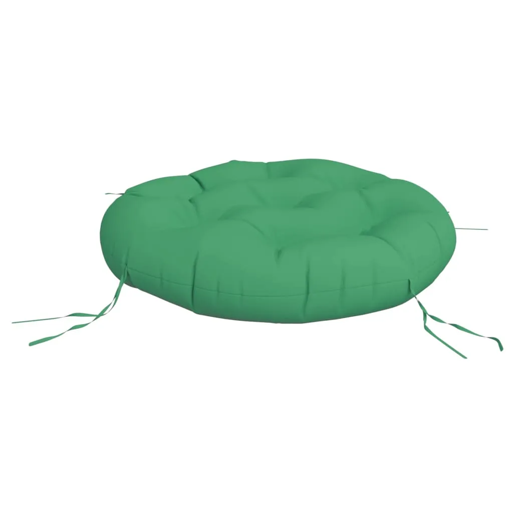 Cuscino Rotondo per Bambini e Giardino vidaXL Verde 60 cm Oxford - 5