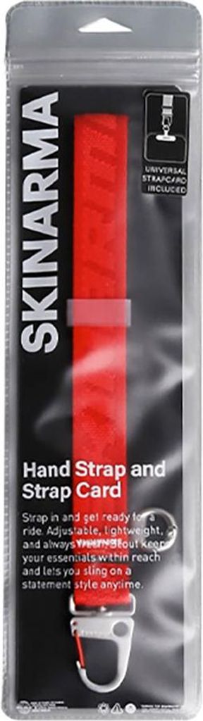 Skinarma Scout Handschlaufe Universal Telefon Lanyard Rot/Rot