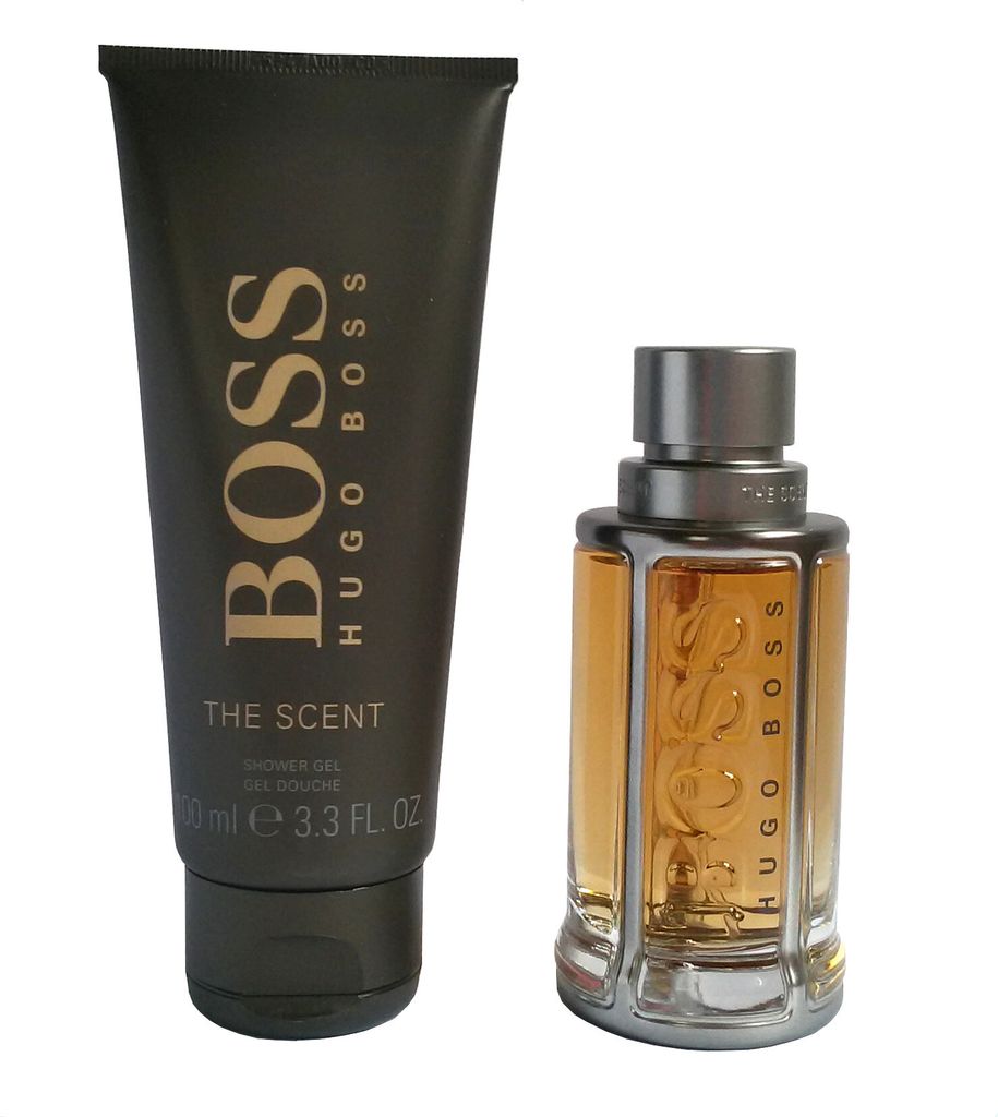 Hugo Boss Boss The Scent Geschenkset 50ml EDT Spray + 100ml Duschgel