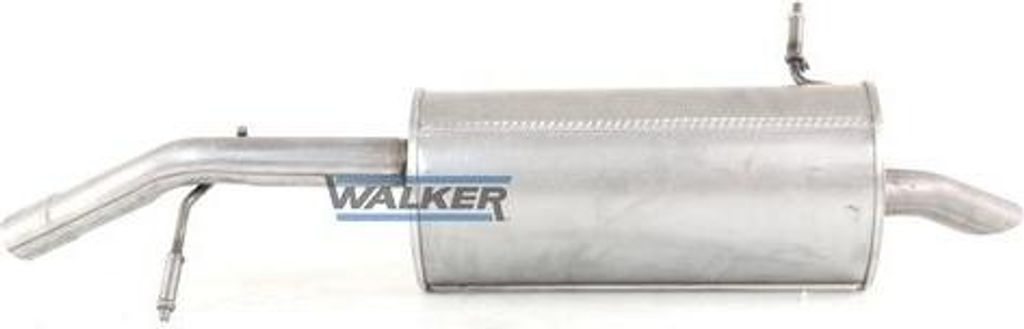 WALKER 23224 Endschalldämpfer passend für PEUGEOT 207 (WA, WC) Auspuff