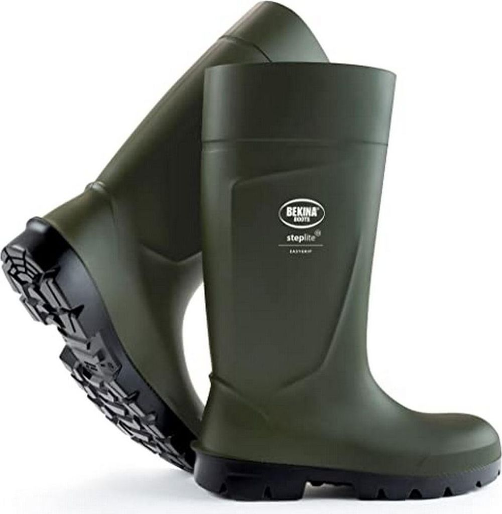 Bekina Boots Steplite EasyGrip Stiefel O4 grün/schwarz nach Produktbild 