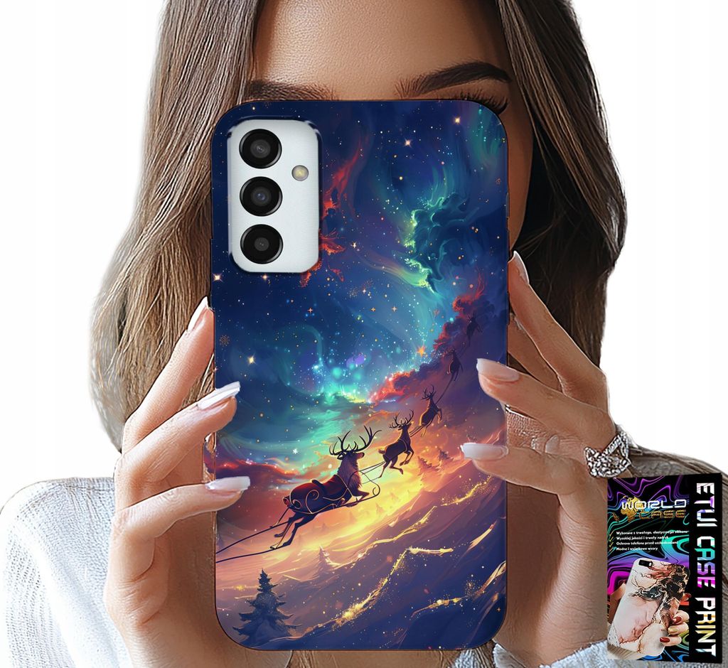 Hülle Für Samsung Galaxy M23 - Rentier Süsses Rentier Weihnachtsdesign