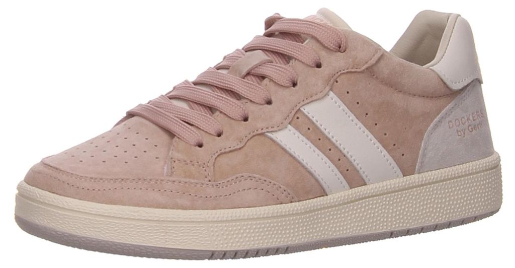Dockers Sporthalbschuhe Formsohle modisch in rose/pink, Gr. 42