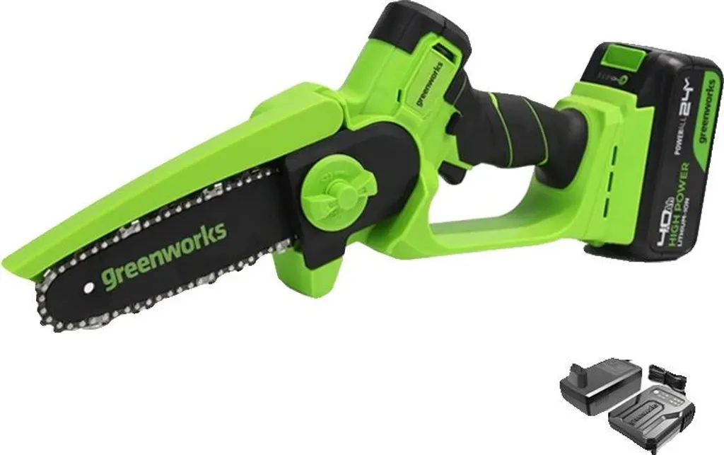 Tronçonneuse à batterie 24V CSG4450 Brushless avec batterie 4Ah incluse