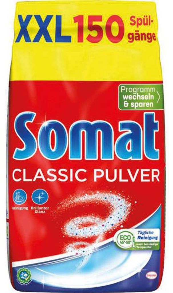 SOMAT Spülmaschinenpulver Classic 2,4kg 150WL