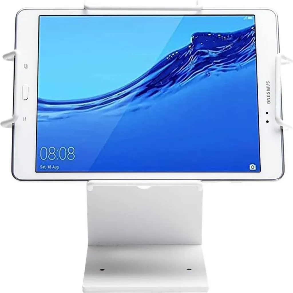 mUnite EZDESK Support tablette universel blanc robuste et stable - 2