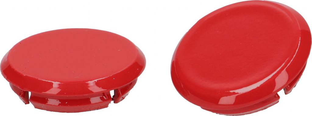 Abdeckkappen-Set Moto Nostra Spiegellöcher für Rosso Coraggioso (894) für Vespa GTS 125 Keyless, GTS 300 HPE Keyless