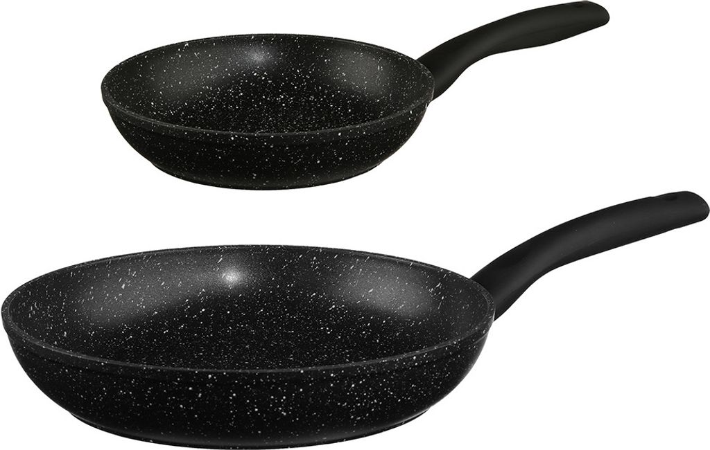 Eazy Living Bratpfanne Set Ø 20 cm - Ø 26 cm Livio
