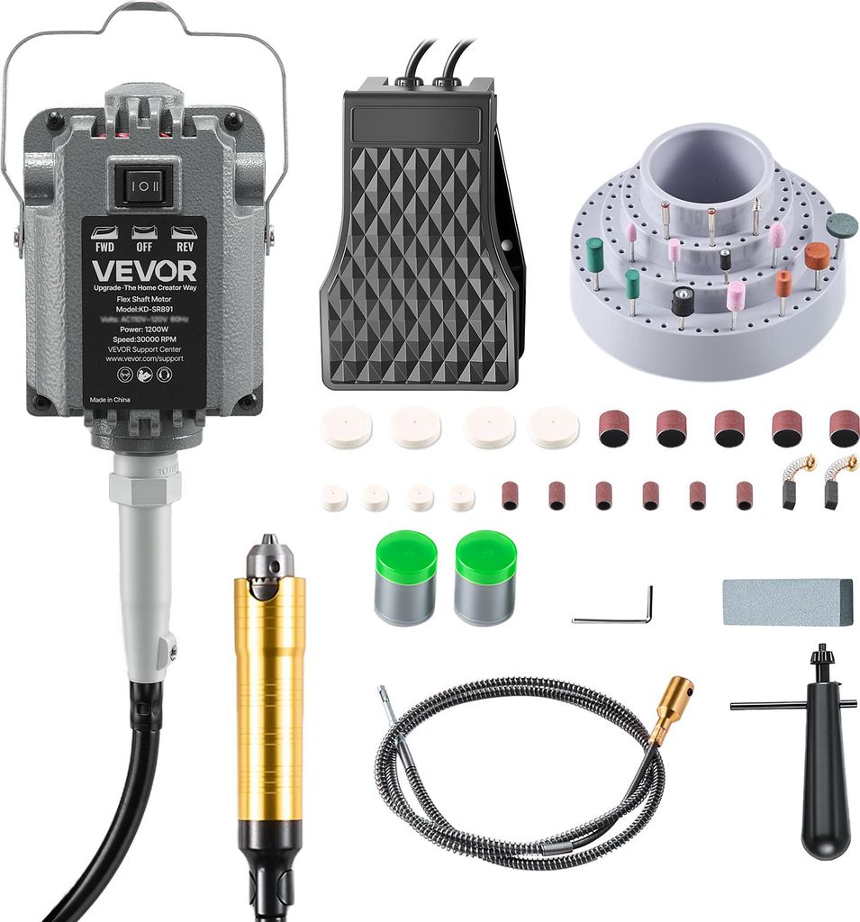 VEVOR Elektrische Drehwerkzeug, 1200 W, 30.000 U/min, Produktbild 