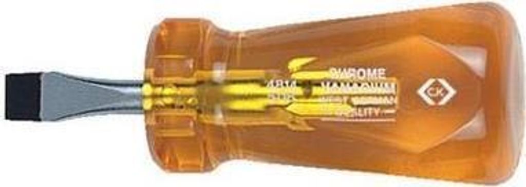 C.K Werkstatt Schlitz-Schraubendreher Klingenbreite 8 mm Klingenlänge 25
