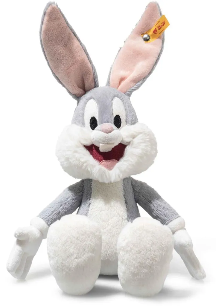 Bugs Bunny Steiff 32 cm 024672 en Mohair - Finition Artisanale Unique