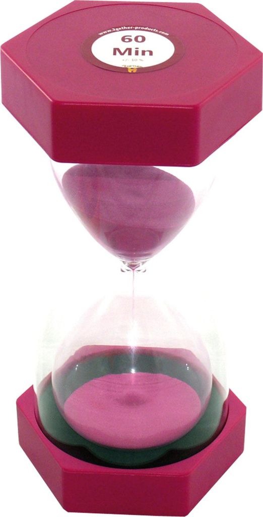 Sanduhr groß 60 min - Riesensanduhr Produktbild 