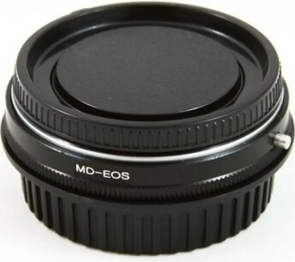 Bague d'adaptation objectifs Minolta MD pour boîtiers Canon EOS EF