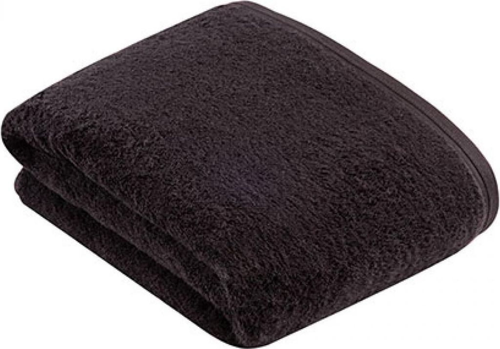 Vossen 118085 | Duschtuch Vegan Life Duschtuch, 67 x 140 cm - Farbe: Anthrazit - Größe: 67 x 140 cm