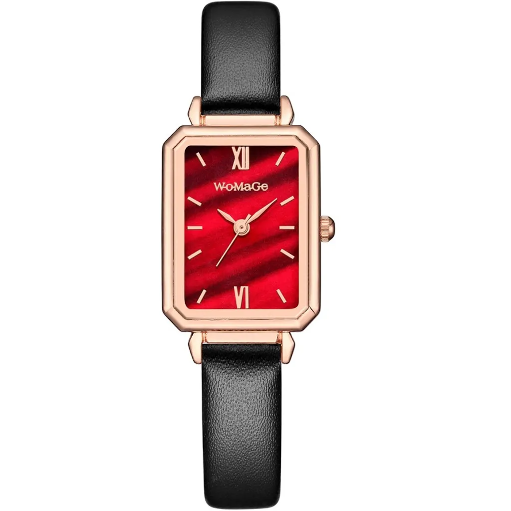 Orologio Donna Rosso RE-12418: il Must-Have con Cinturino in Pelle