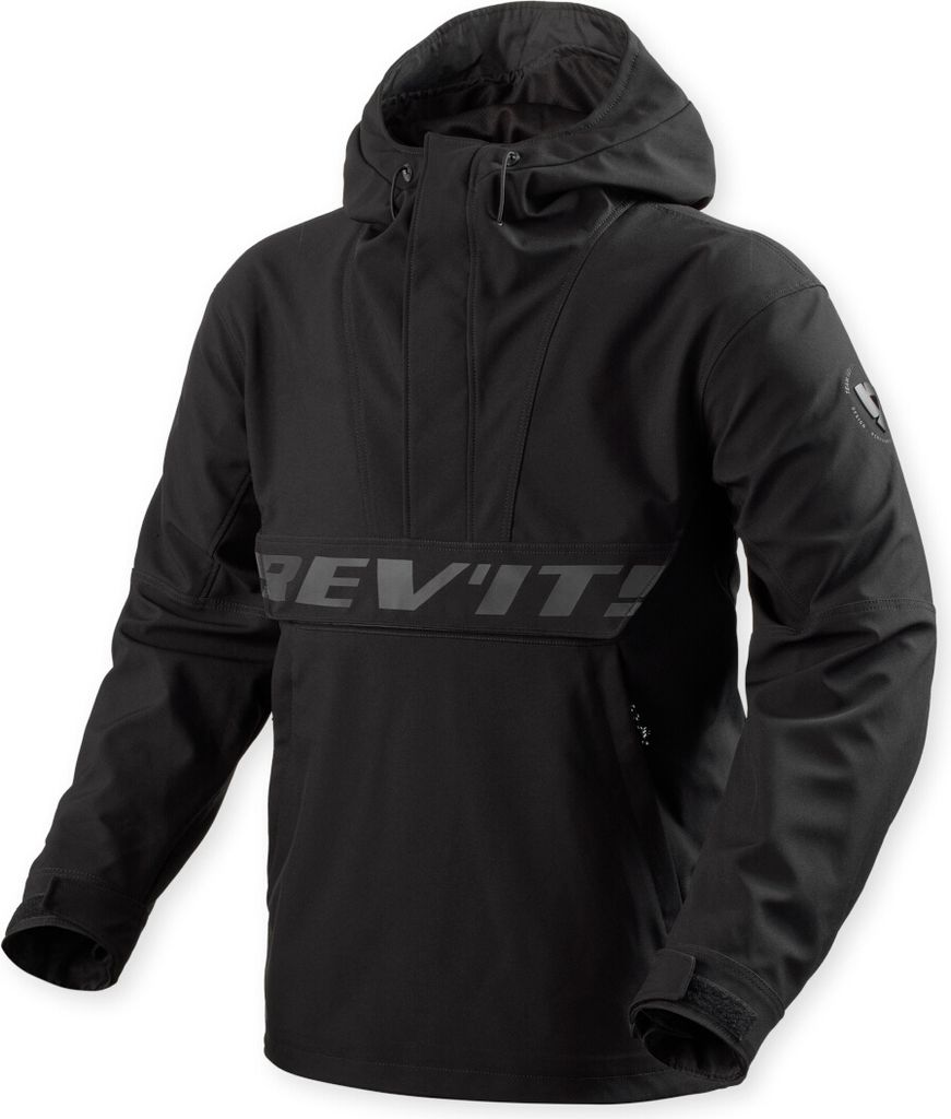 Revit Photon wasserdichte Motorrad Textiljacke, schwarz, M