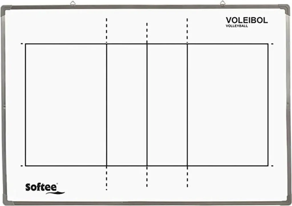 Tableau de coaching volley-ball magnétique et effaçable 60x90cm